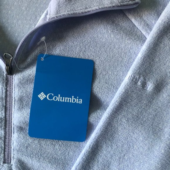 COLUMBIA 1/4 Zip Fleece Pullover - Picture 4 of 7
